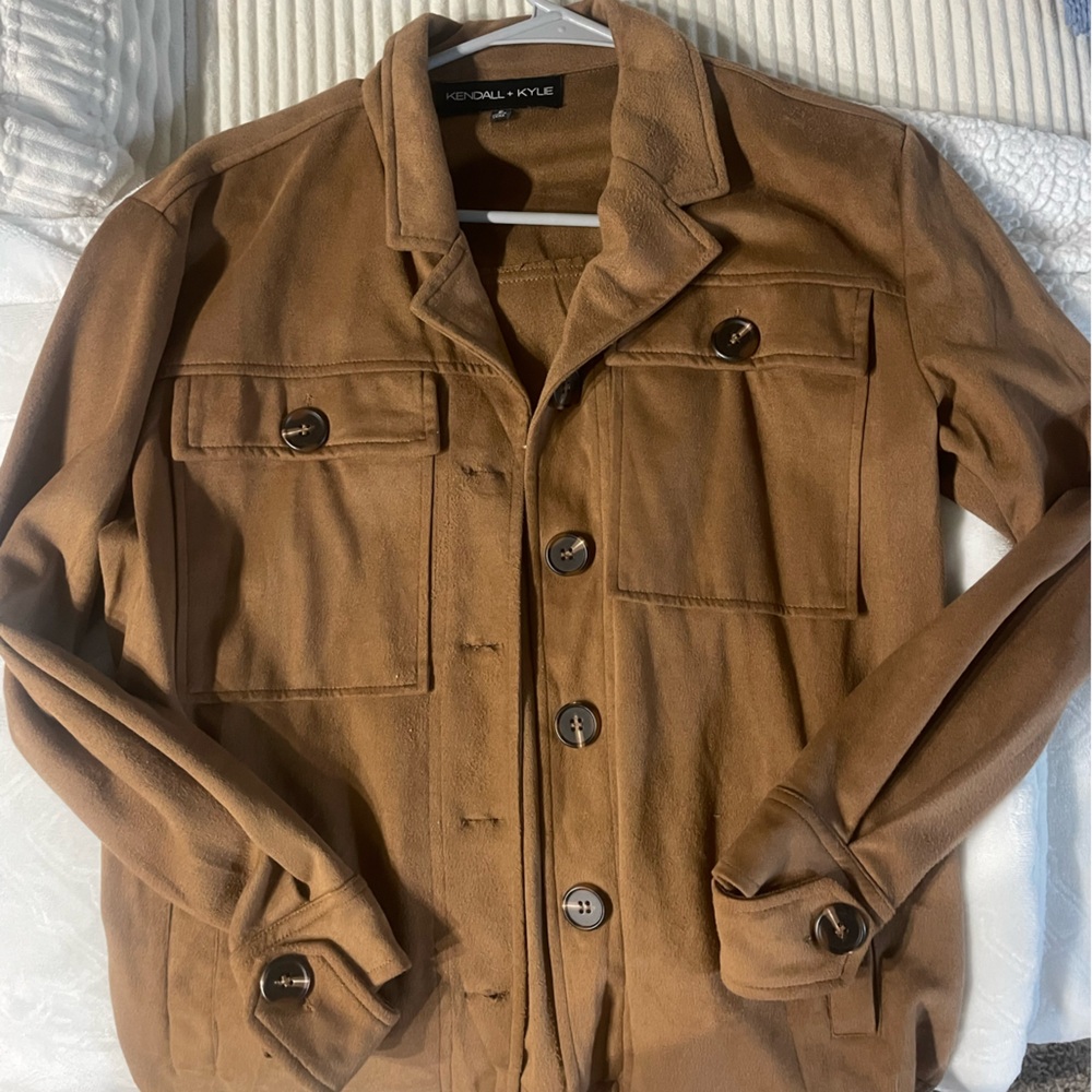 Kendall & Kylie Tan Military Jacket